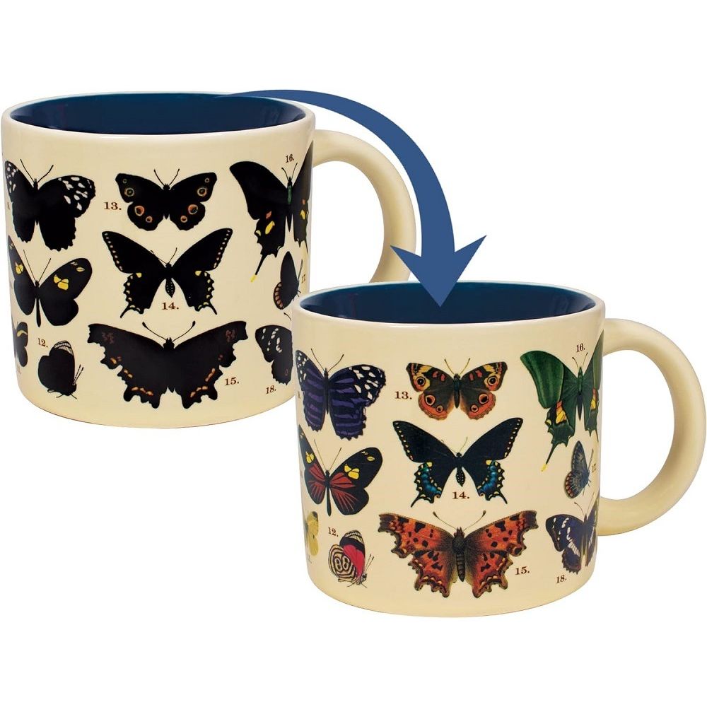 Butterflies Heat Changing Mug