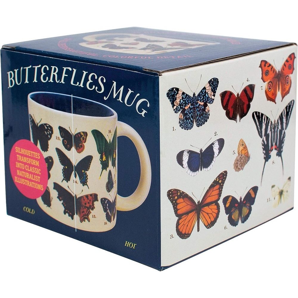 Butterflies Heat Changing Mug