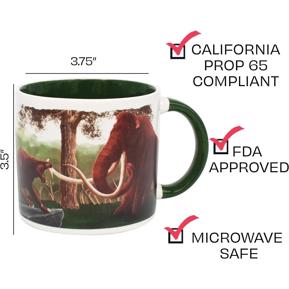Ice Age Megafauna Heat-Transforming Mug 4