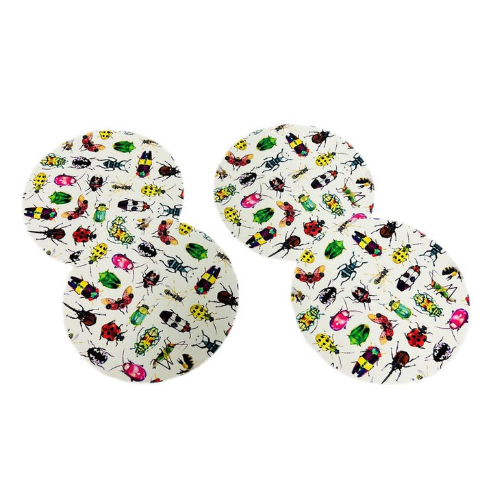 Silicone Insects Coasters Set of 4