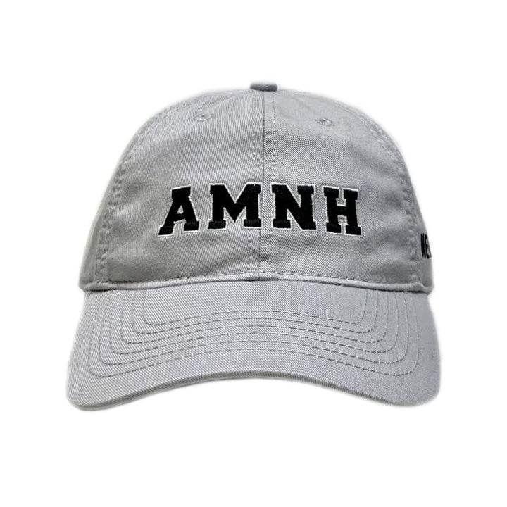 Adult Lt Gray Vintage-Inspired AMNH Cap