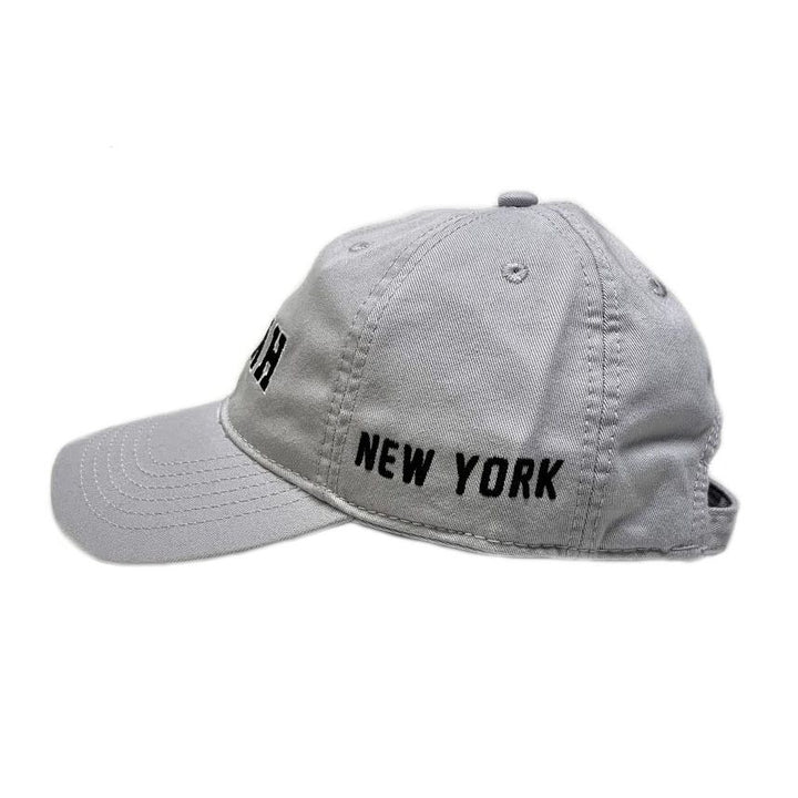 Adult Lt Gray Vintage-Inspired AMNH Cap side view