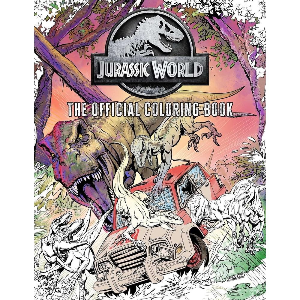 Jurassic World: The Official Coloring Book