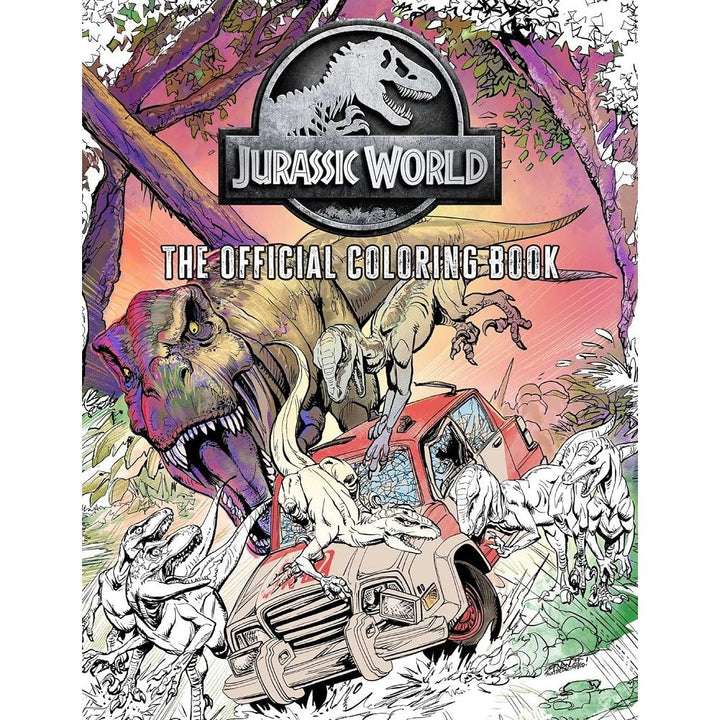 Jurassic World: The Official Coloring Book