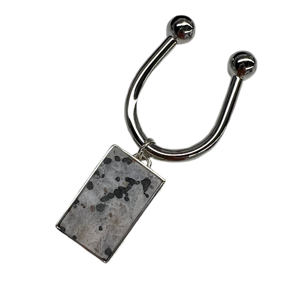 Sterling Hill Fluorescent Mineral Key Ring