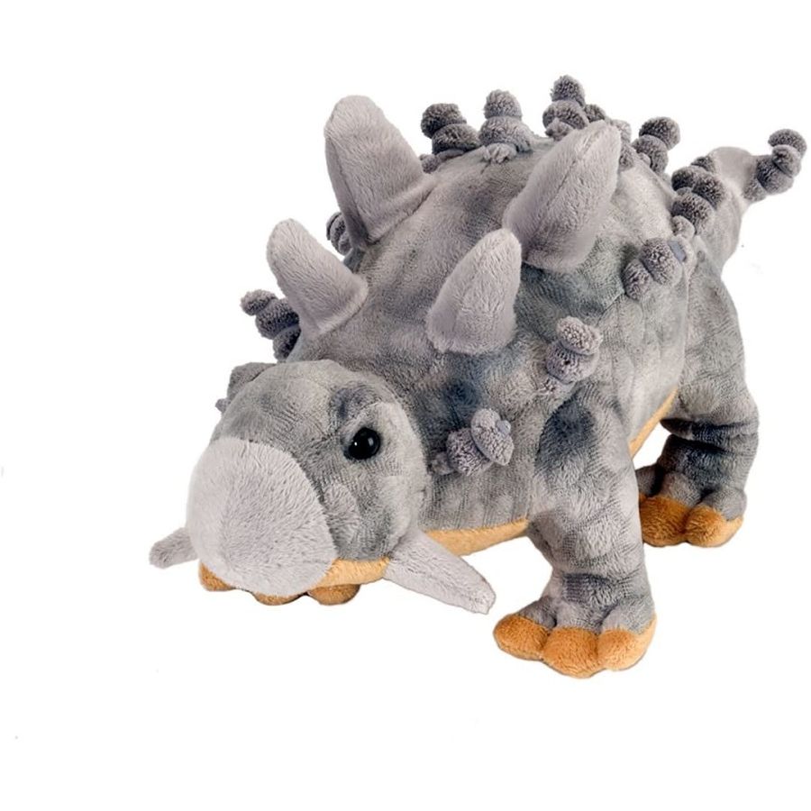 Little Gray Eco-Friendly Ankylosaurus