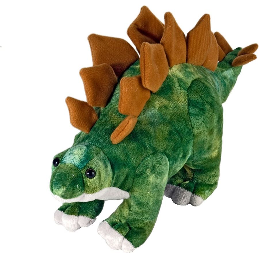 10 Inch Textured Plush Stegosaurus