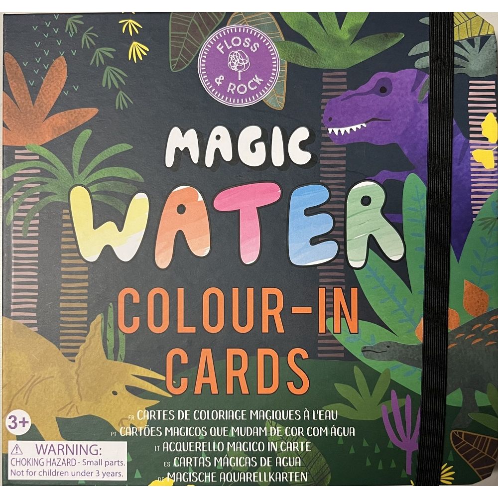 Magic Water Colour-In Cards