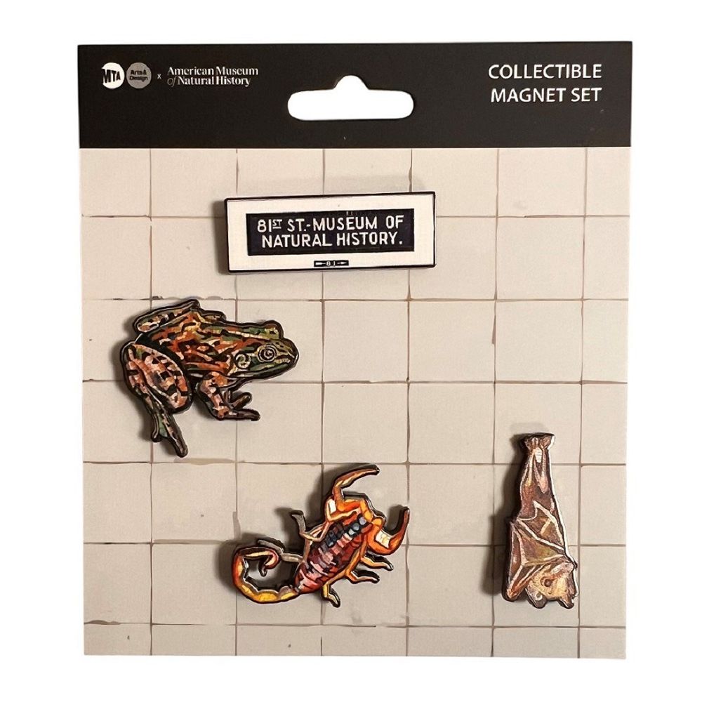 MTA Subway Art Creature Magnet Set