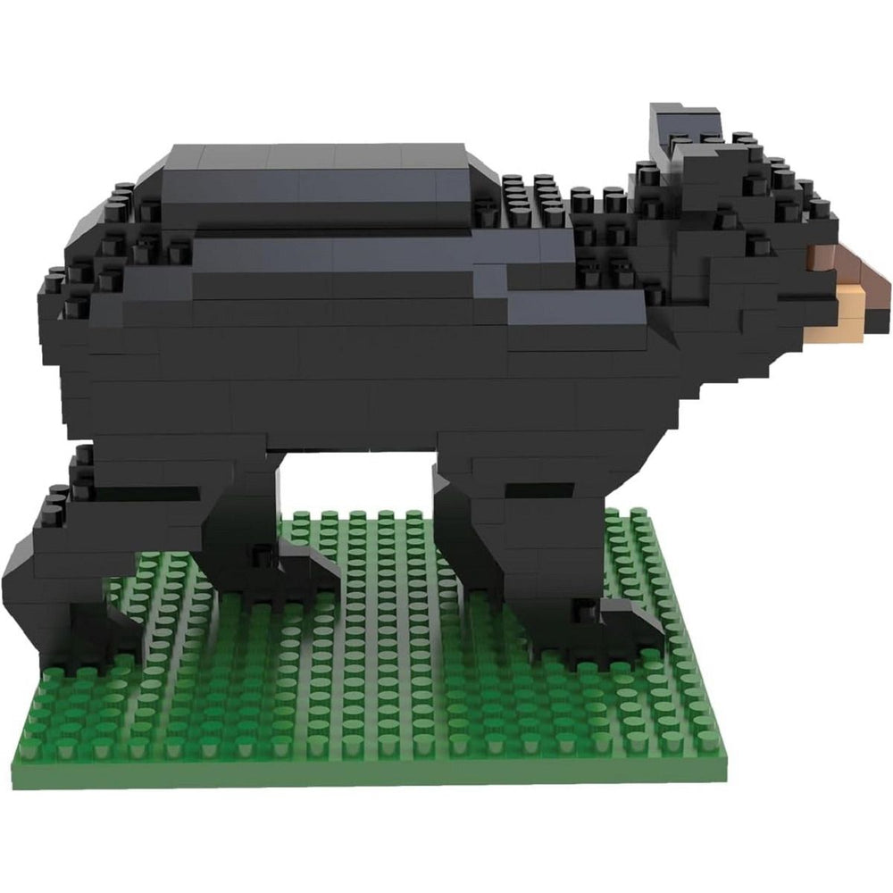 Mini Building Blocks Black Bear Side