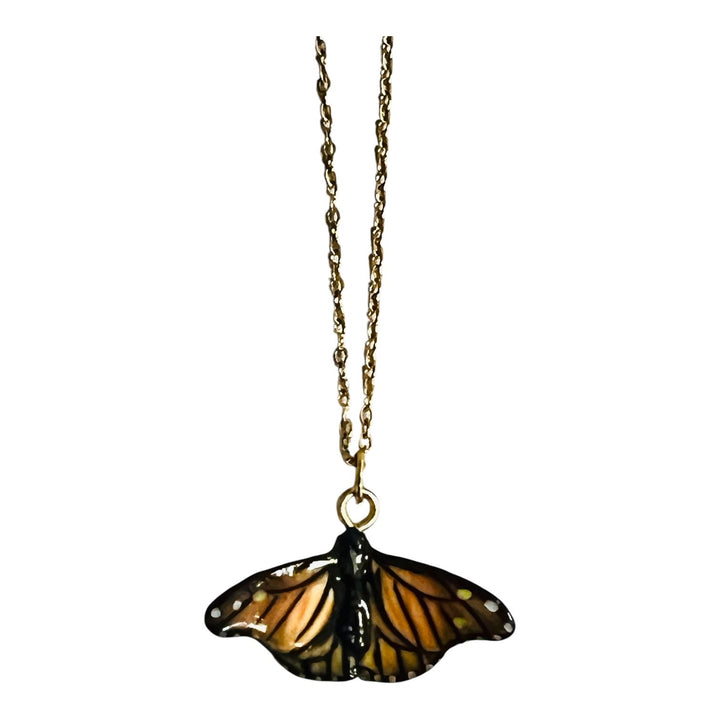 Assorted Porcelain Butterfly Necklace