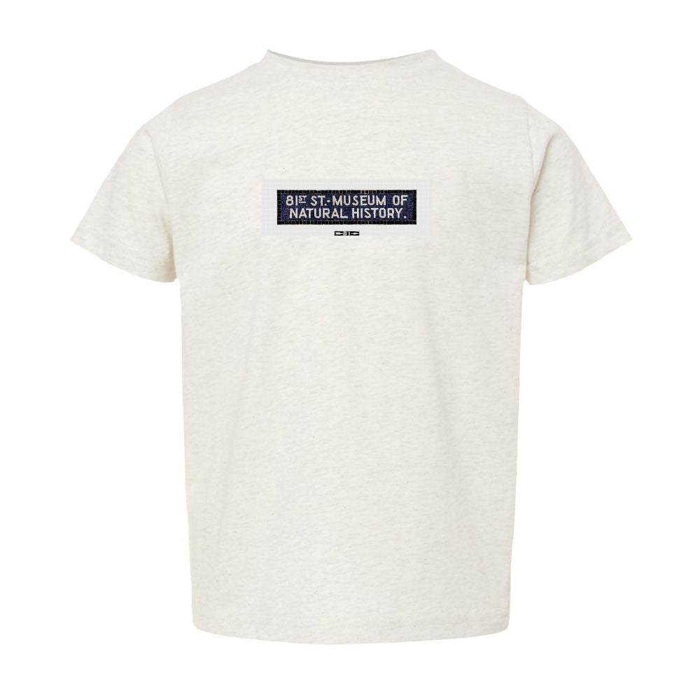 Toddler MTA Subway Art Whale Tail T-Shirt