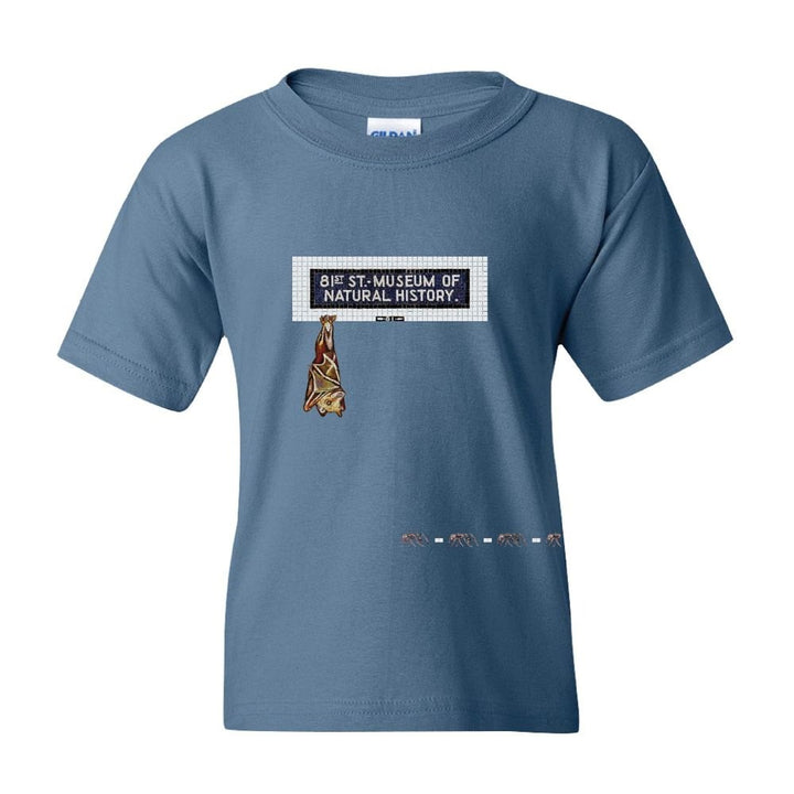 Youth MTA Subway Station Art Bat T-Shirt