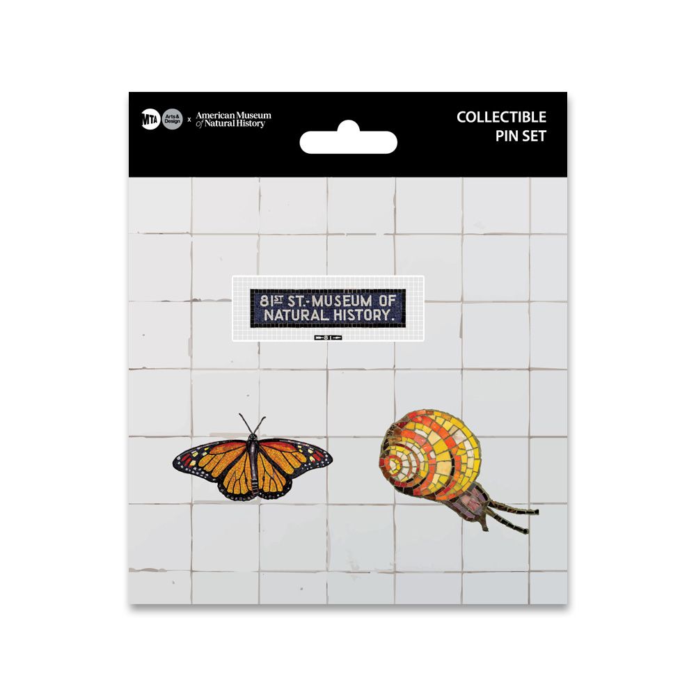 MTA Subway Art 3 Pin Set 