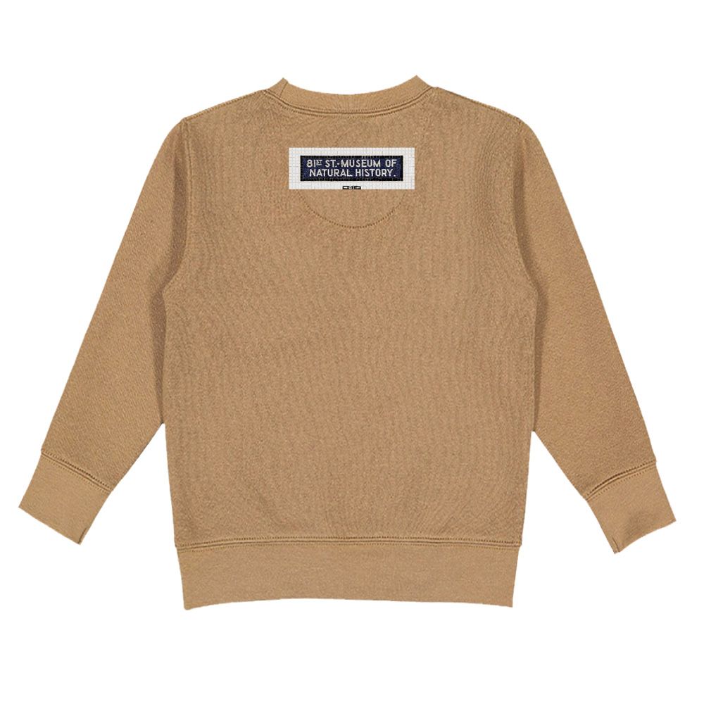 Youth Subway Station Art Lizards Sweatshirt back