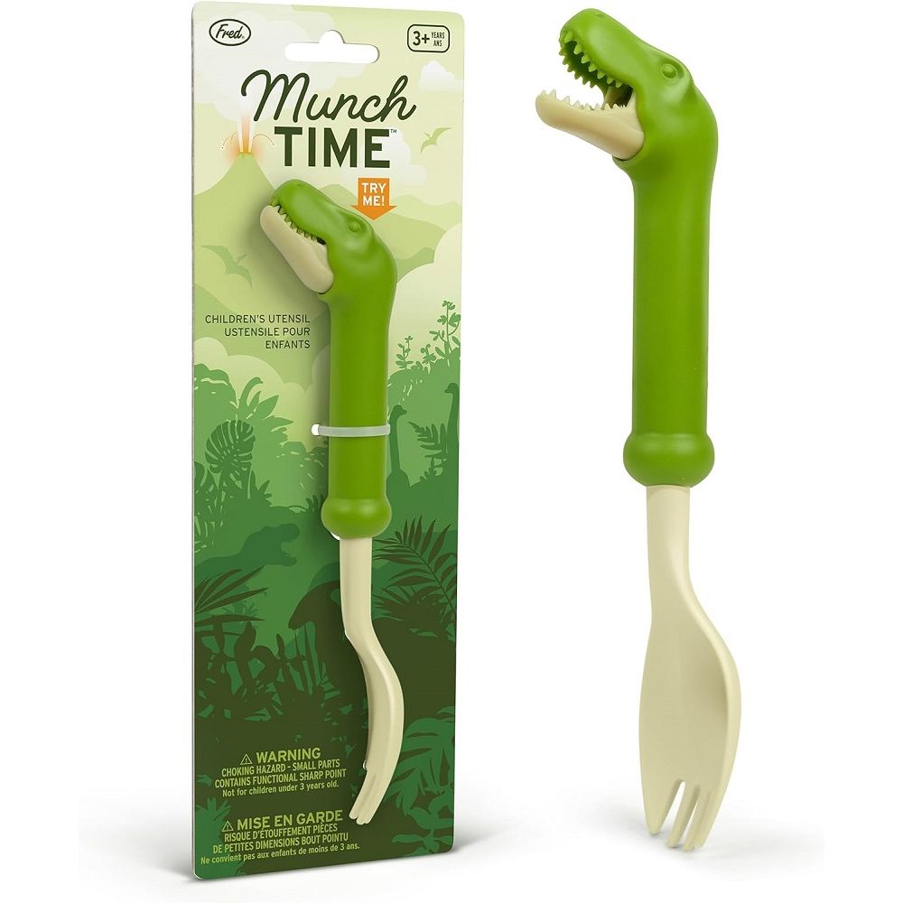 Munch Time Dino Spork detail
