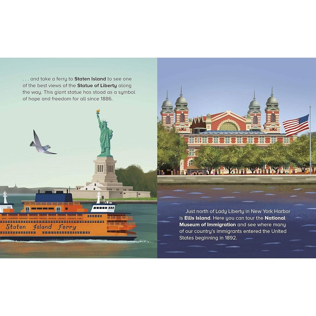 My Little Golden Book: New York City statue of liberty