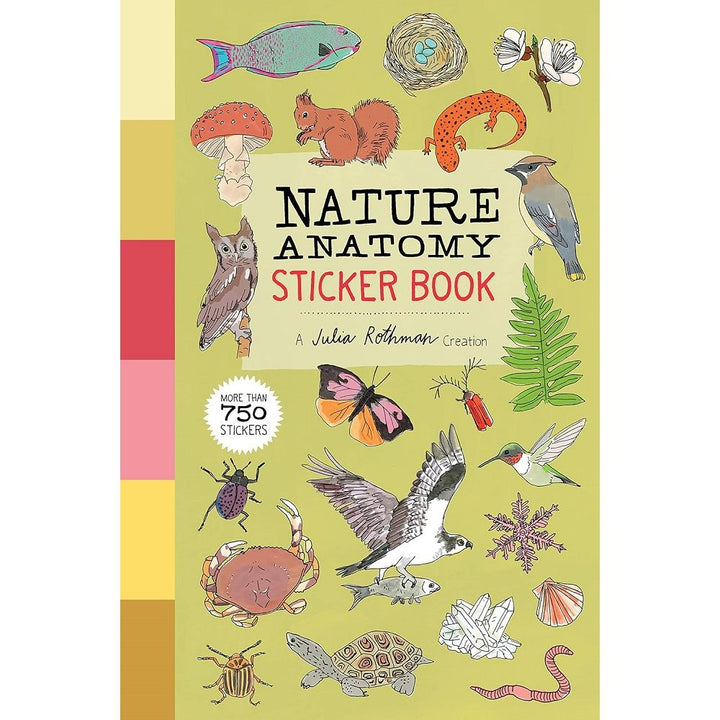 Nature Anatomy 750 Piece Sticker Book