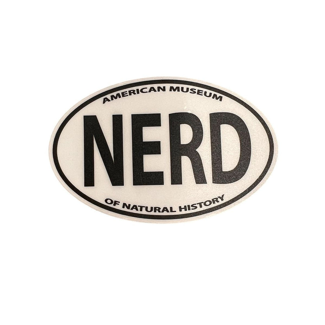 AMNH Nerd Vinyl Sticker