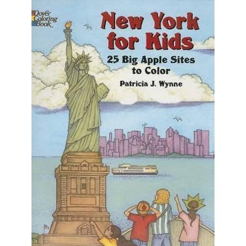 New York for Kids Coloring Book