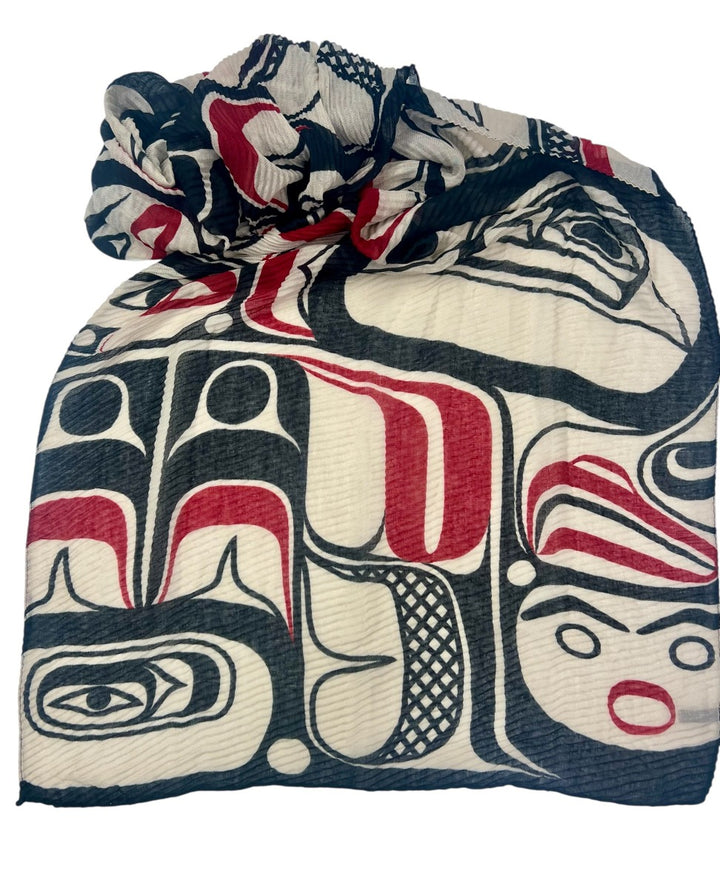 Eco-Friendly NW Coast Eagle Vision Scarf