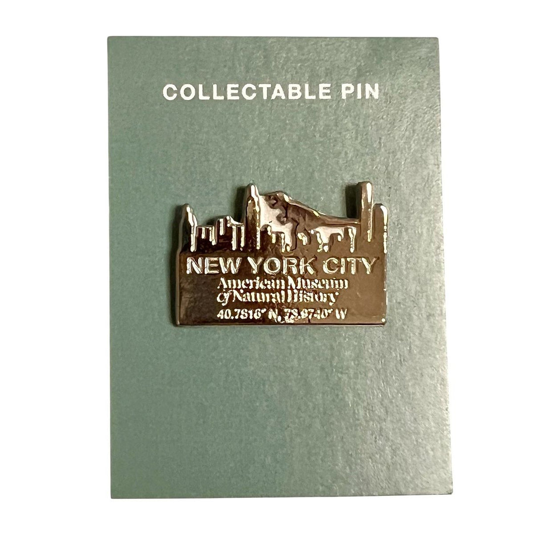 AMNH NYC Skyline Collectible Pin