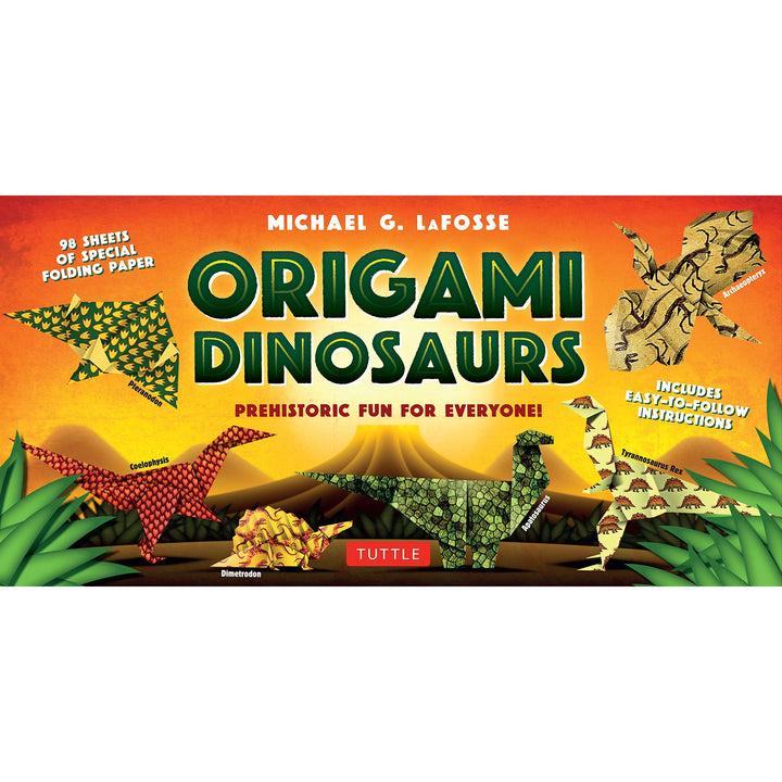 Origami Dinosaurs Book and Kit