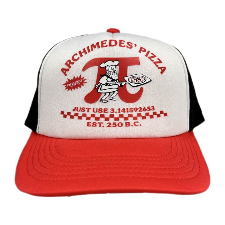 Archimedes' Pizza Pi Trucker Hat