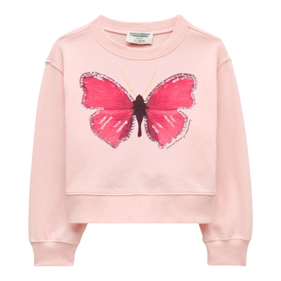 AMNH X J.Crew Youth Butterfly Graphic Sweatshirt
