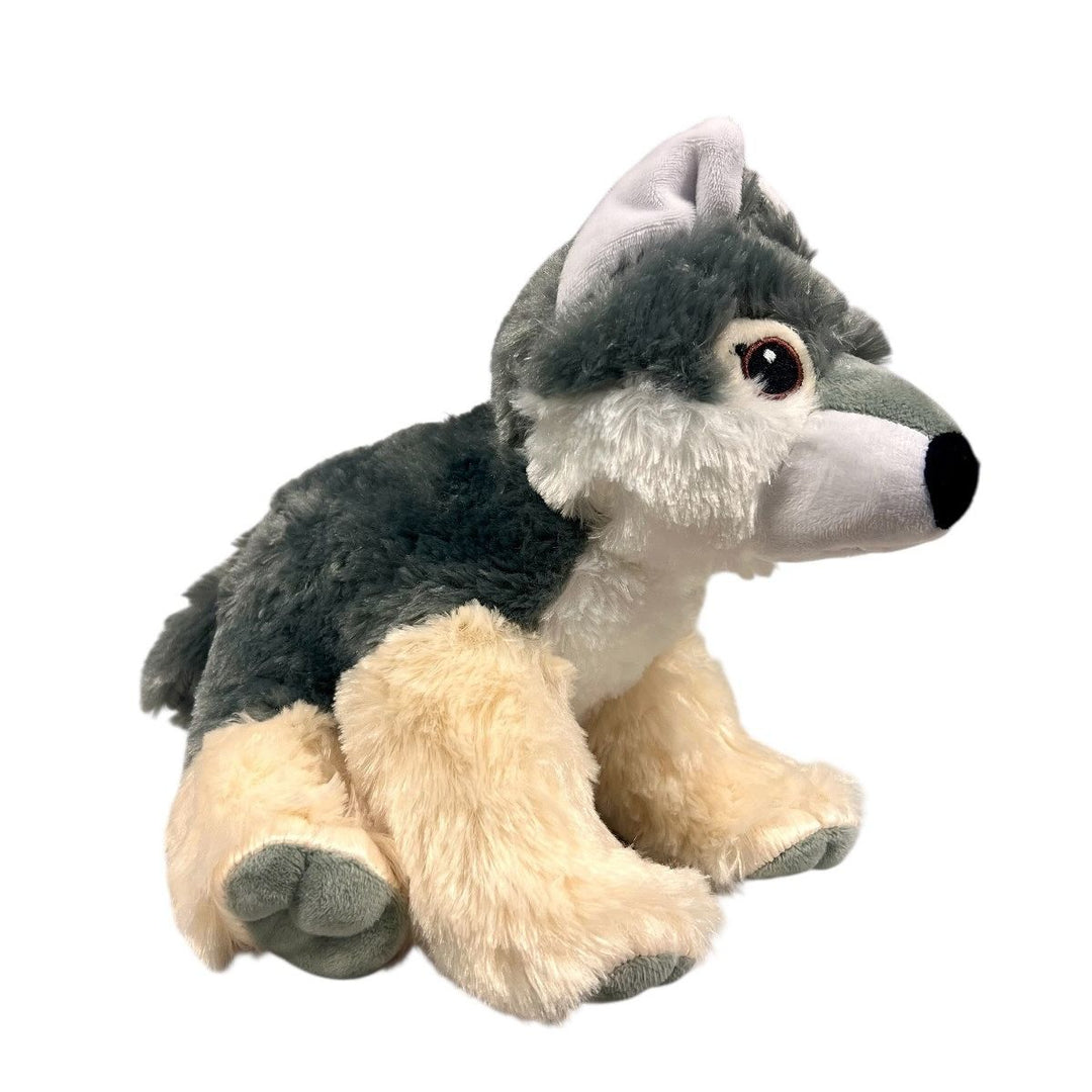 Eco Pals Plush Gray Wolf 