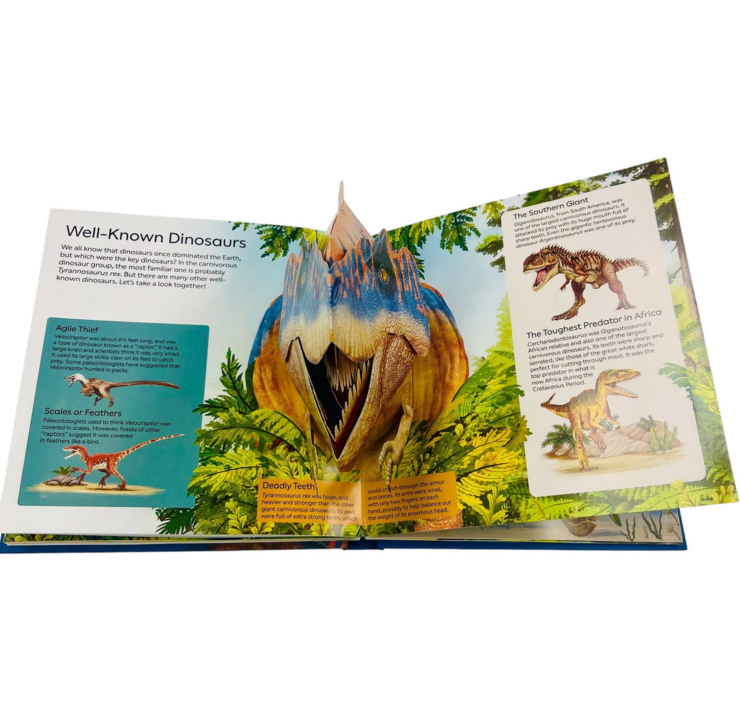 Let's Explore Dinosaurs Pop-Up Book