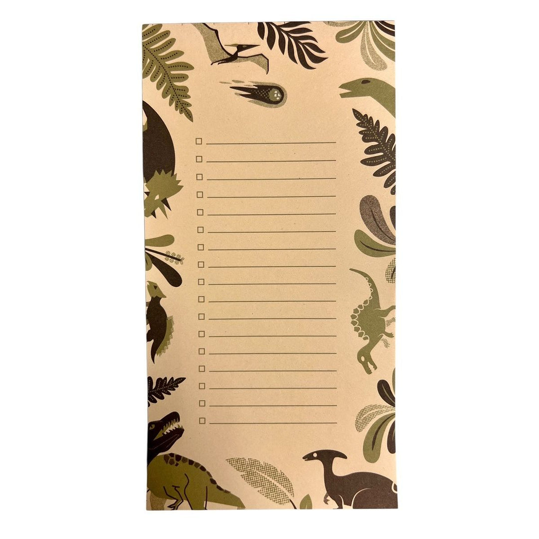 Retro Dinosaur To-Do List Pad