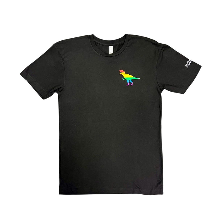 Adult Black AMNH Pride Dino T-Shirt