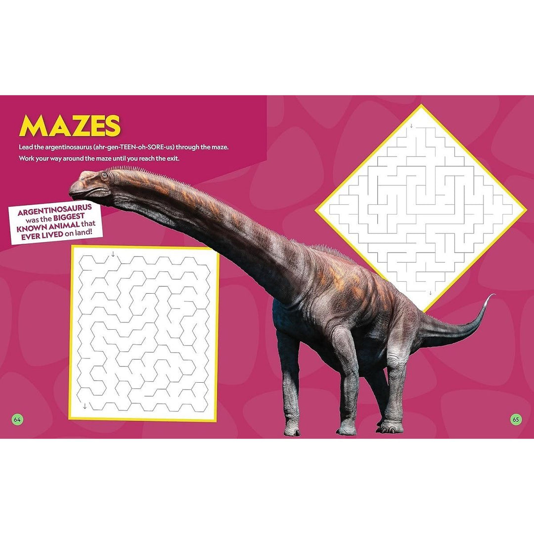 National Geographic Puzzle Book of Dinosaurs 4