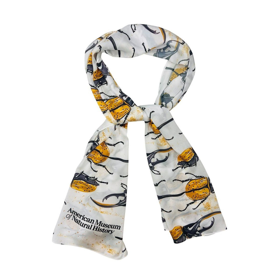 AMNH Hercules Beetle Long Satin Scarf