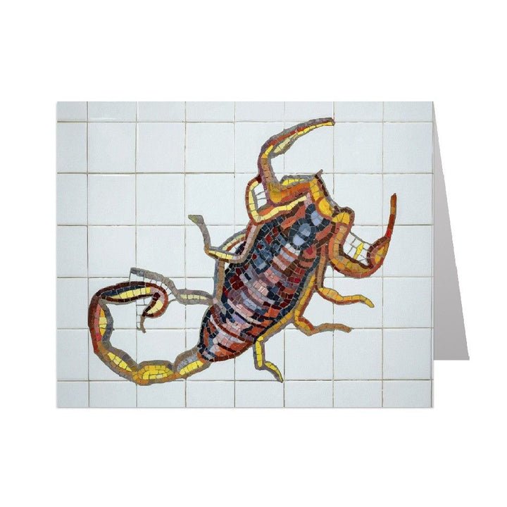 MTA Subway Art Notecard - Scorpion