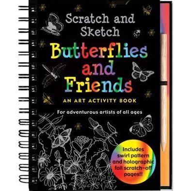 Scratch and Sketch Butterflies & Friends