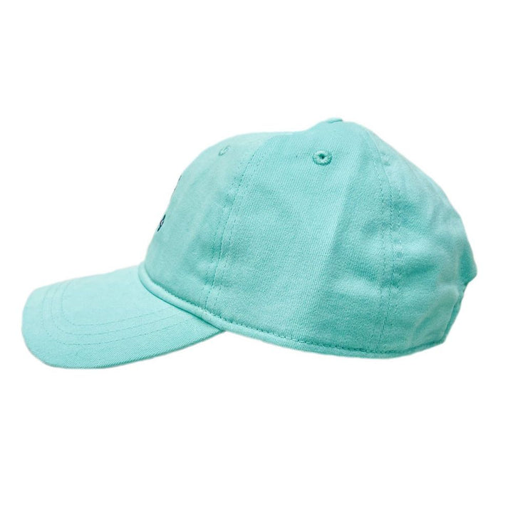 Youth Mint Green Organic Cotton Astronaut Cap side
