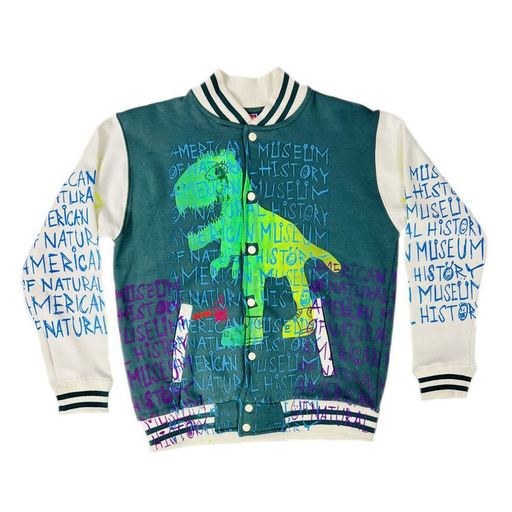 Adult Snow Milk Exclusive AMNH Varsity Jacket 