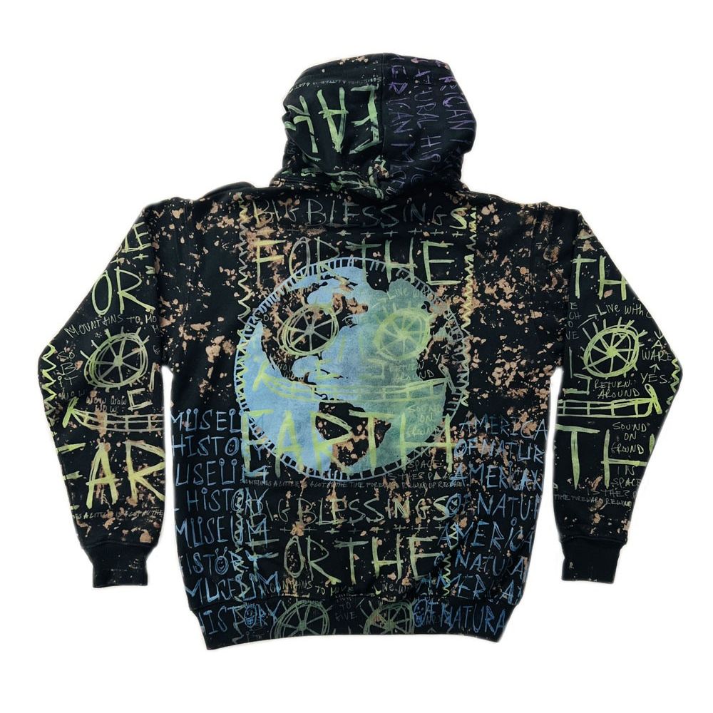 Adult Snow Milk Exclusive Dino Hoodie back