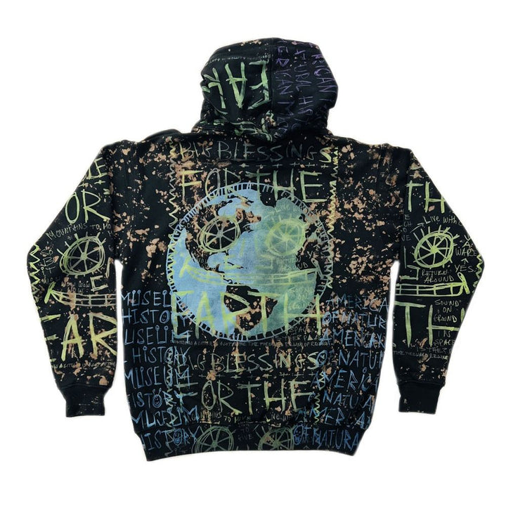 Adult Snow Milk Exclusive Dino Hoodie back