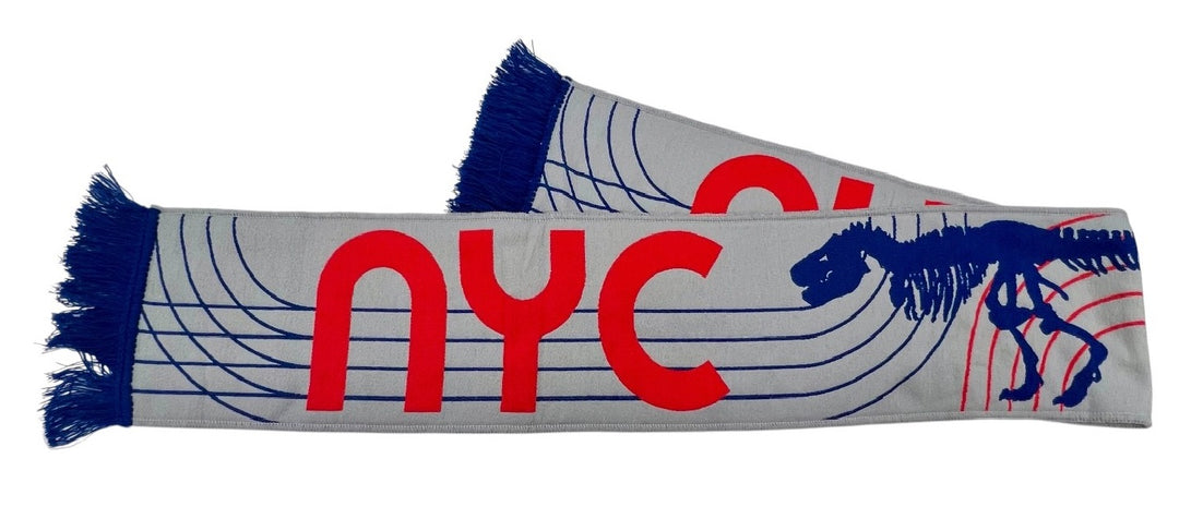 Exclusive AMNH NYC Dinosaur Soccer Scarf