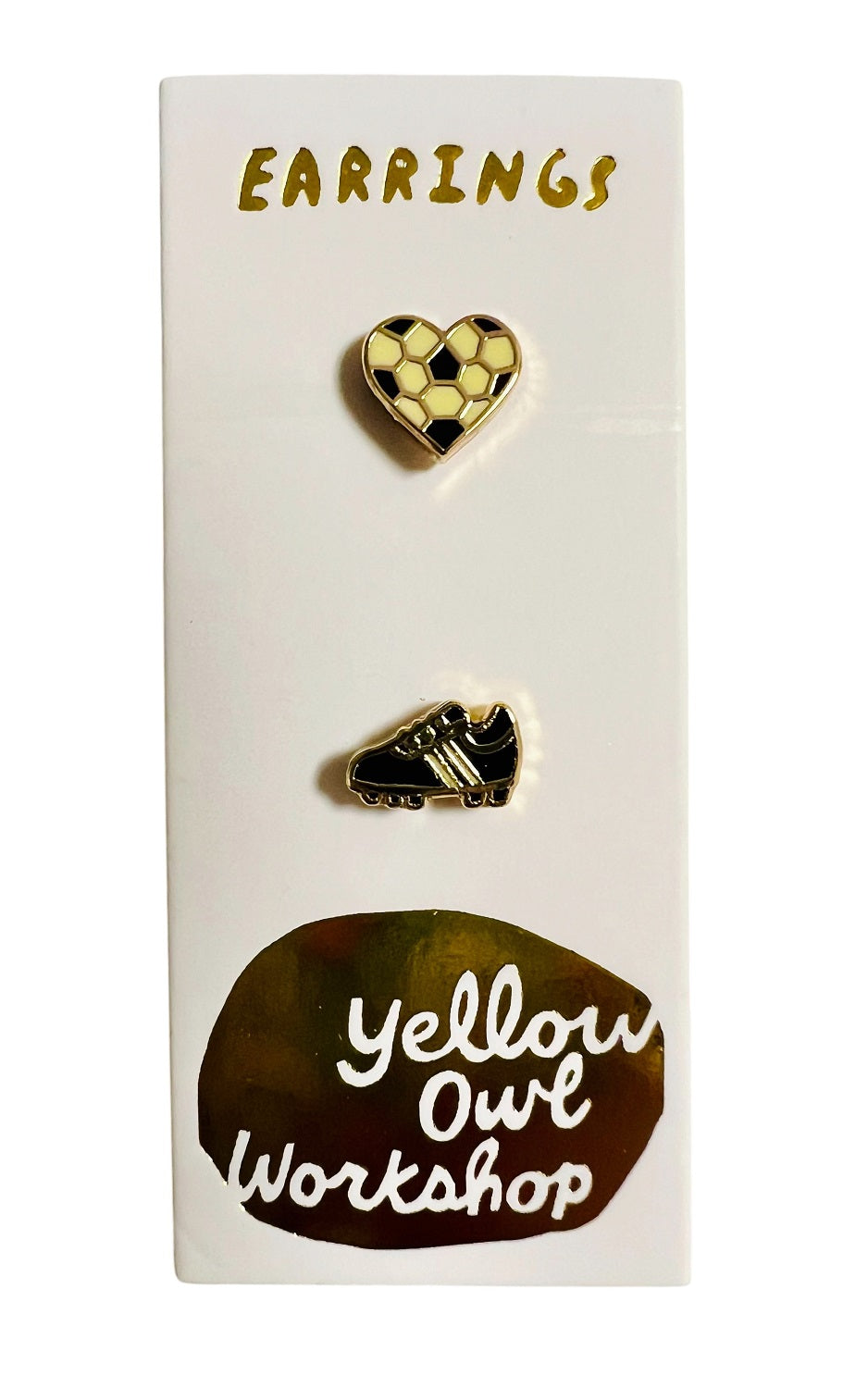 Soccer Love Stud Earrings