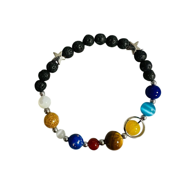 Solar System Gemstone Bracelet