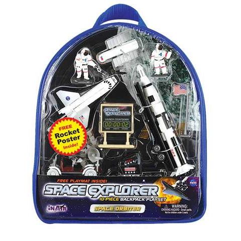 Space Shuttle Backpack Playset