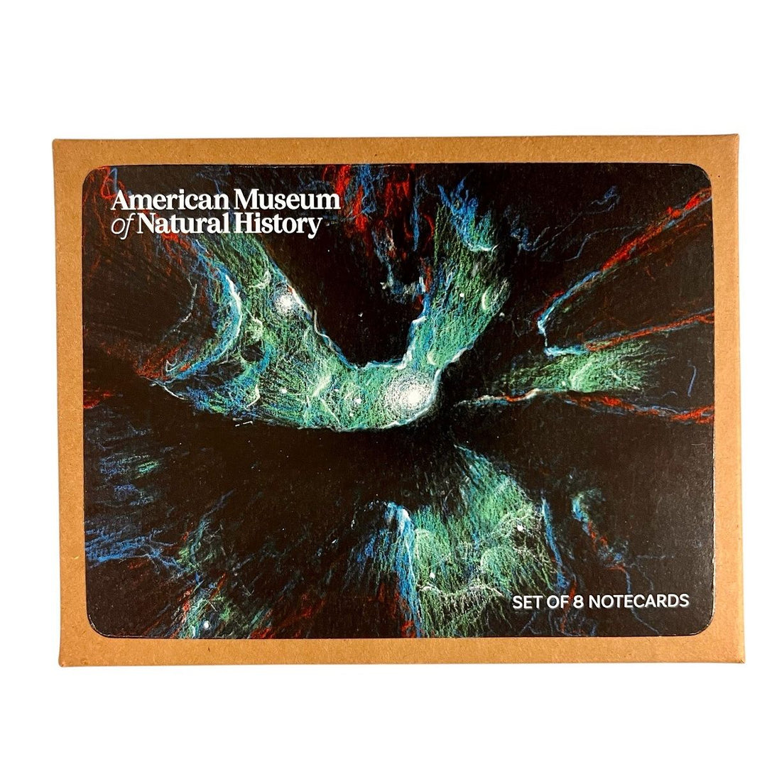 Set of 8 Notecards of Scenes from the Museum's Space Shows