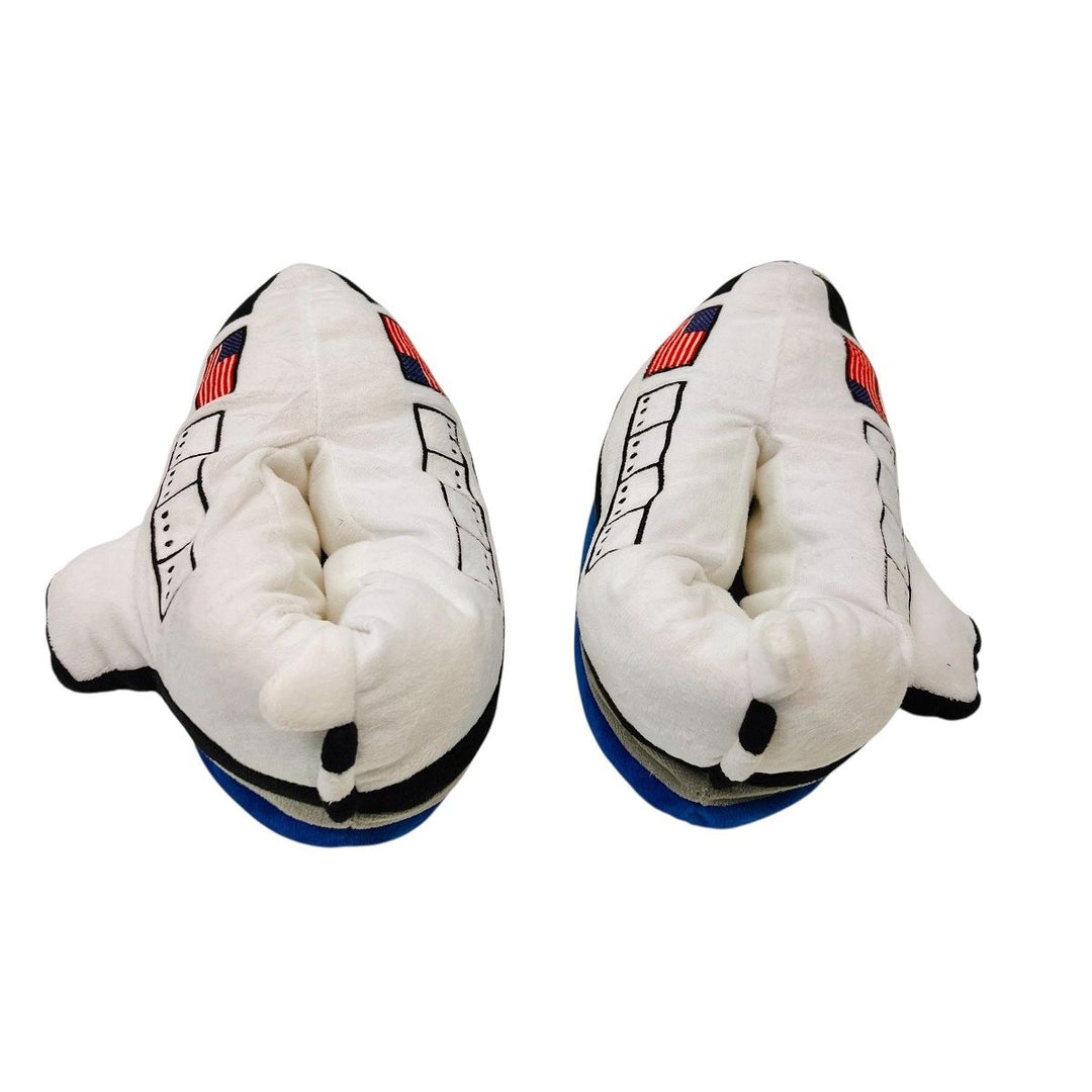 Adult Space Shuttle Slippers back