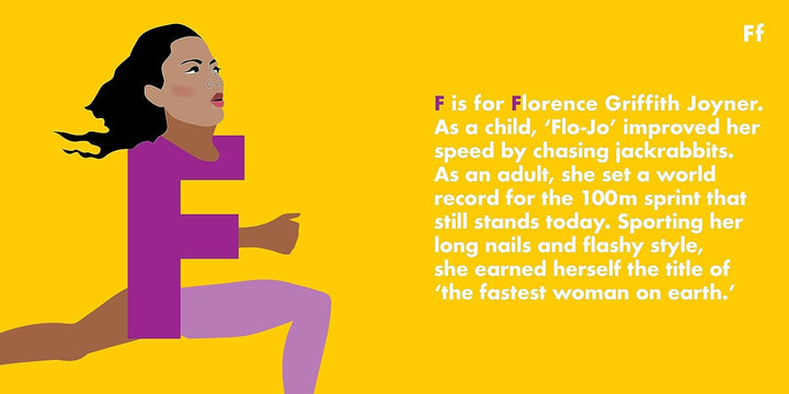 Sports Women Legends Alphabet