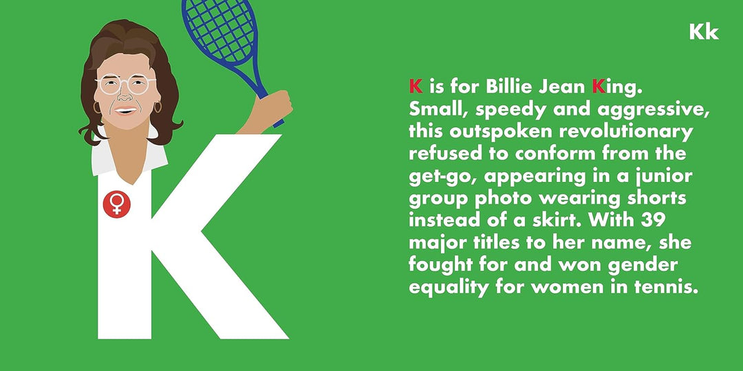 Sports Women Legends Alphabet