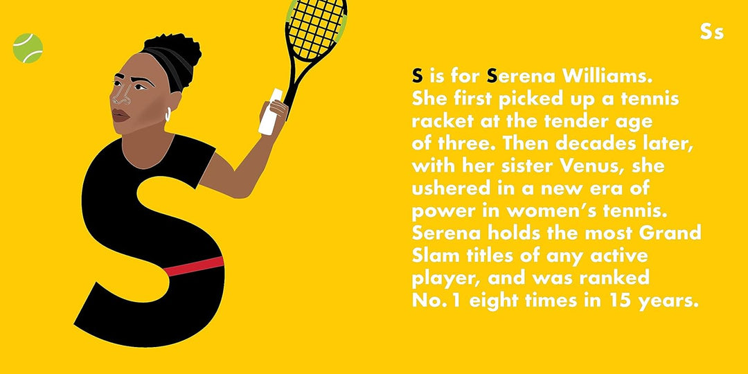 Sports Women Legends Alphabet